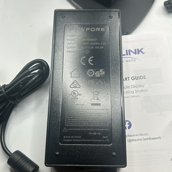 Wavlink WL-UG39PD1 USB-C Triple display Universal Docking Station - Picture 6 of 11